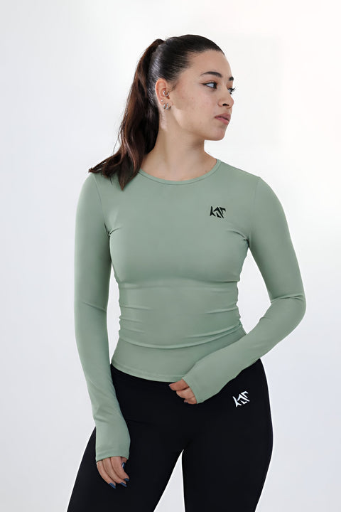 Long sleeve compression T-shirt