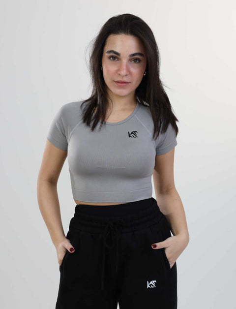 "cute" Cotton Crop Top