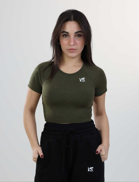 "cute" Cotton Crop Top