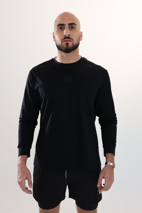 Embroidered Logo Long Sleeve