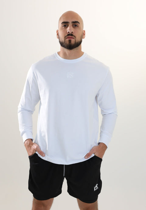 Embroidered Logo Long Sleeve