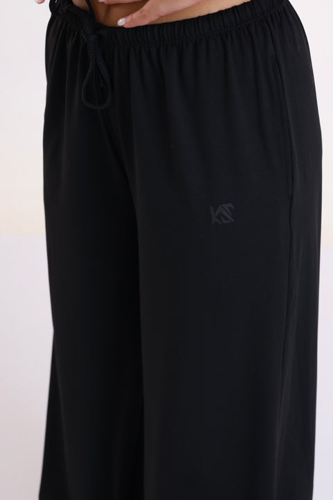 Cozy wide leg pants