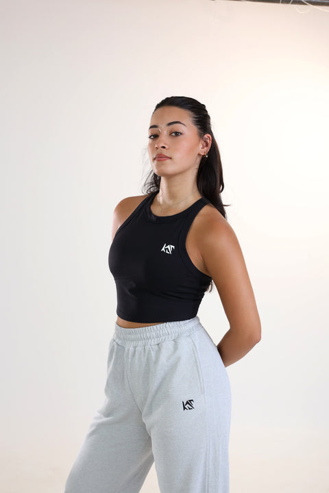 Built in tank top bra