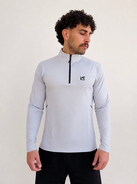 Half zipper long sleeve