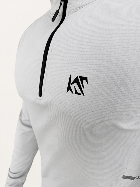Half zipper long sleeve