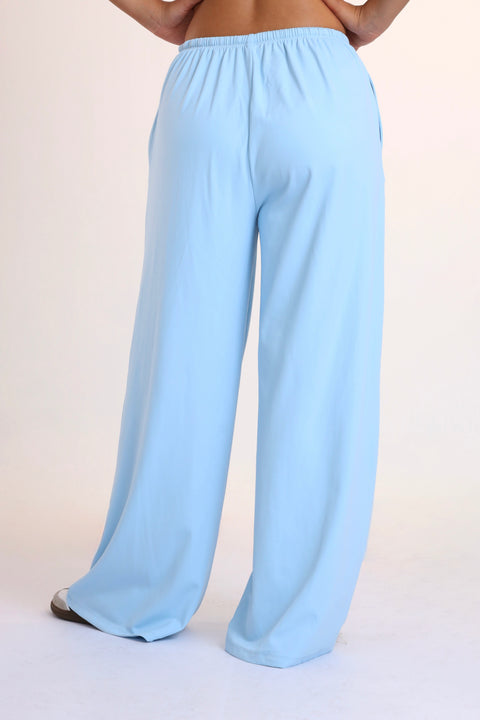 Cozy wide leg pants
