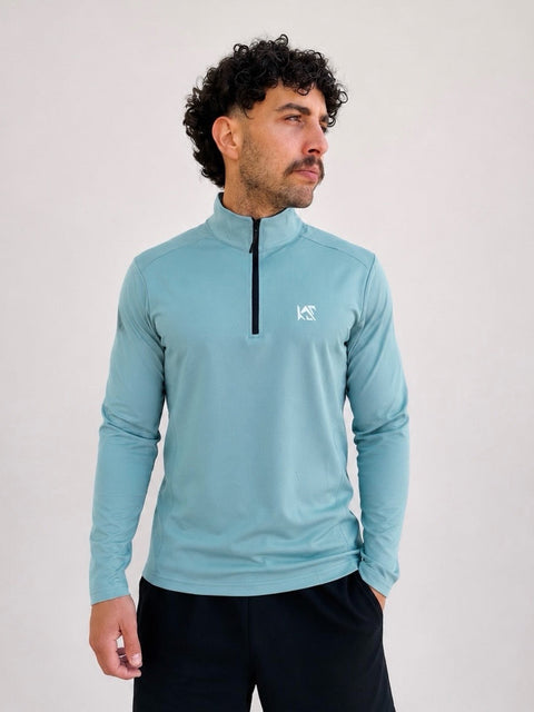 Half zipper long sleeve