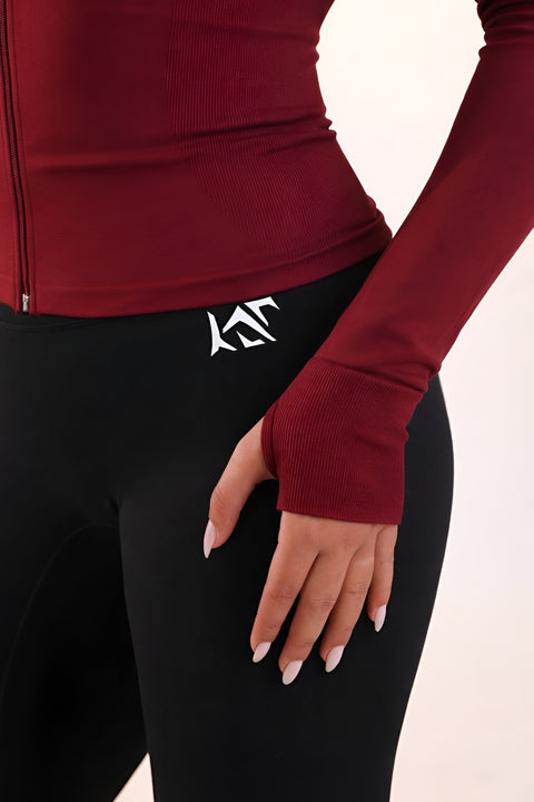 Softy seamless jacket zipper